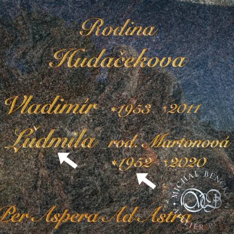 dosekávanie zlatenie obnova nápisov